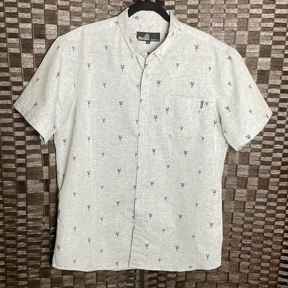 MOLOKAI SURF CO•MENS CASUAL BUTTON DOWN SHIRT - Picture 1 of 6